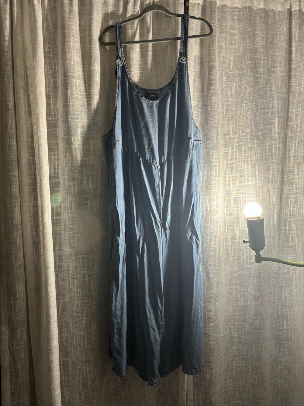 torrid Blue Wide-Leg Jumpsuit